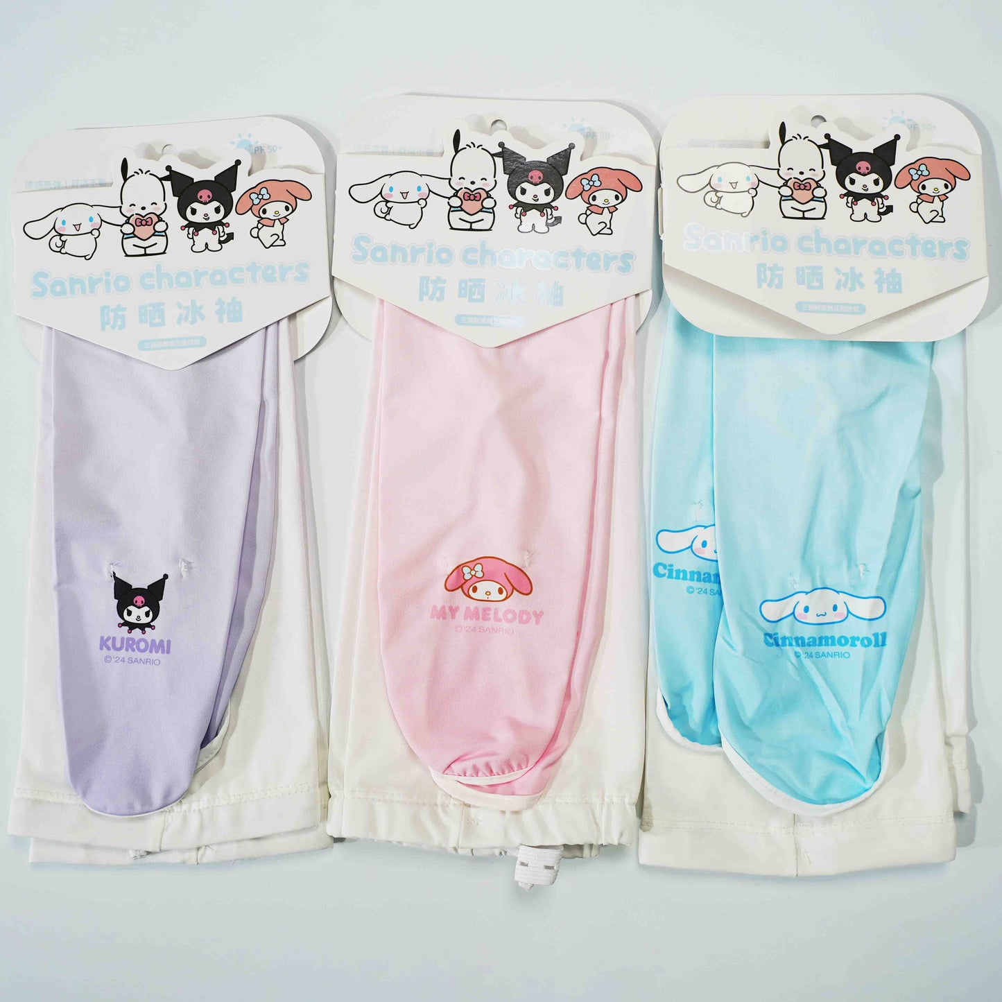 Saniro Ice Sleeves Characters
