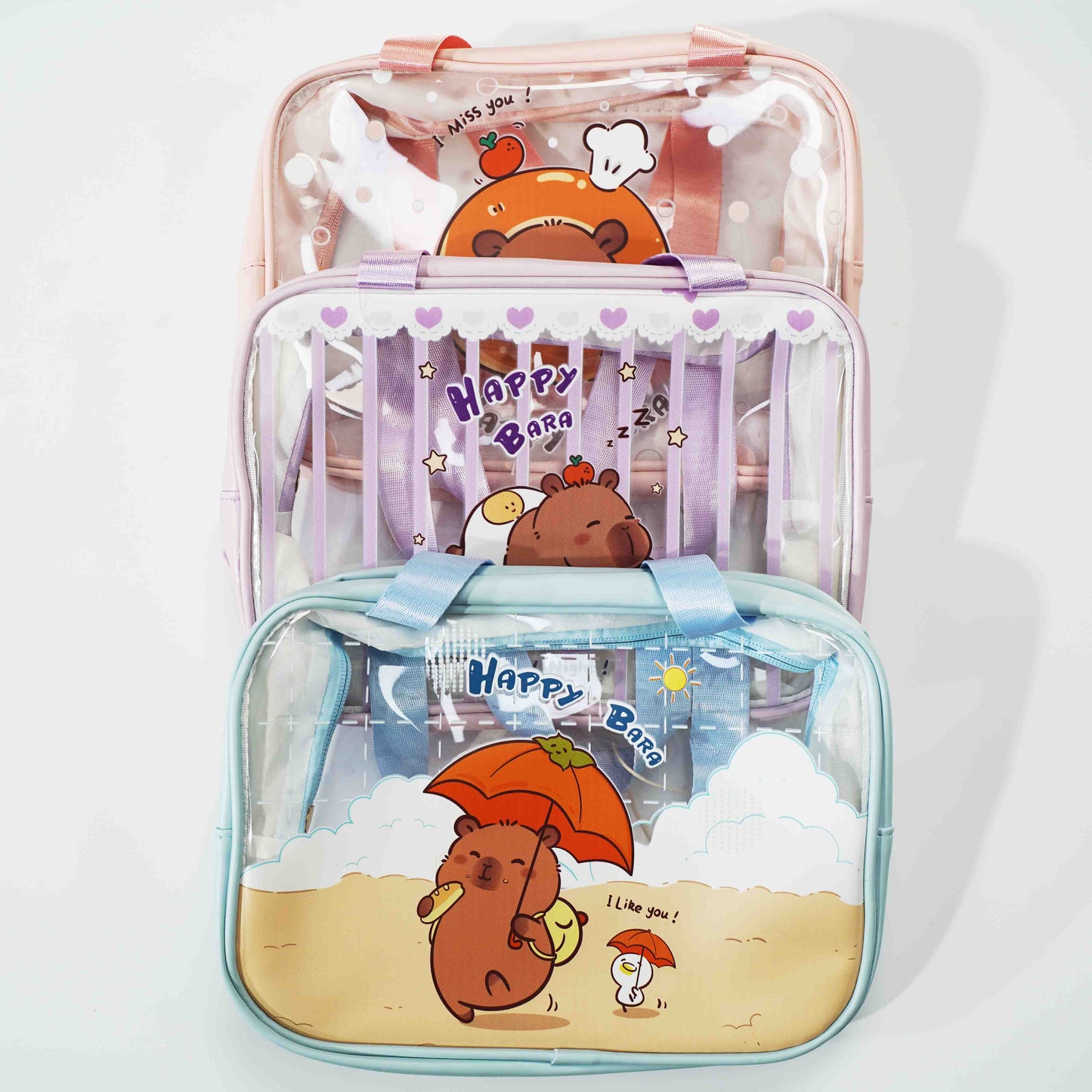 Capybara Makeup Bag