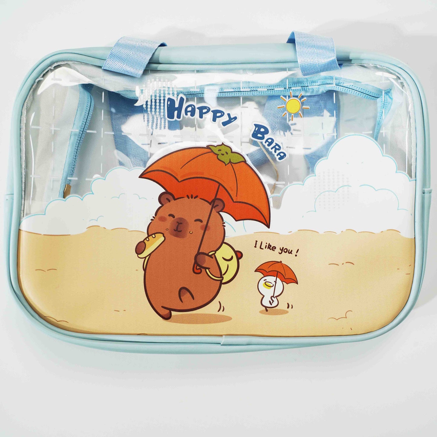 Capybara Makeup Bag