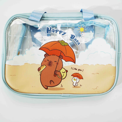 Capybara Makeup Bag