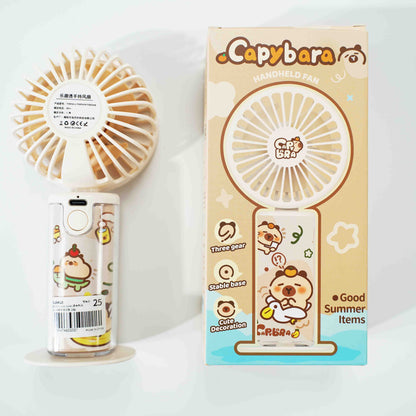 Capybara Handheld Electric Fan