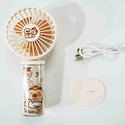 Capybara Handheld Electric Fan