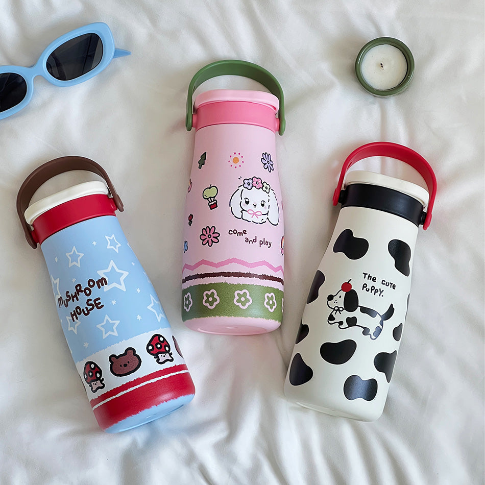 ILAHUI Water Bottle Thermos Cup 600ML 20189330