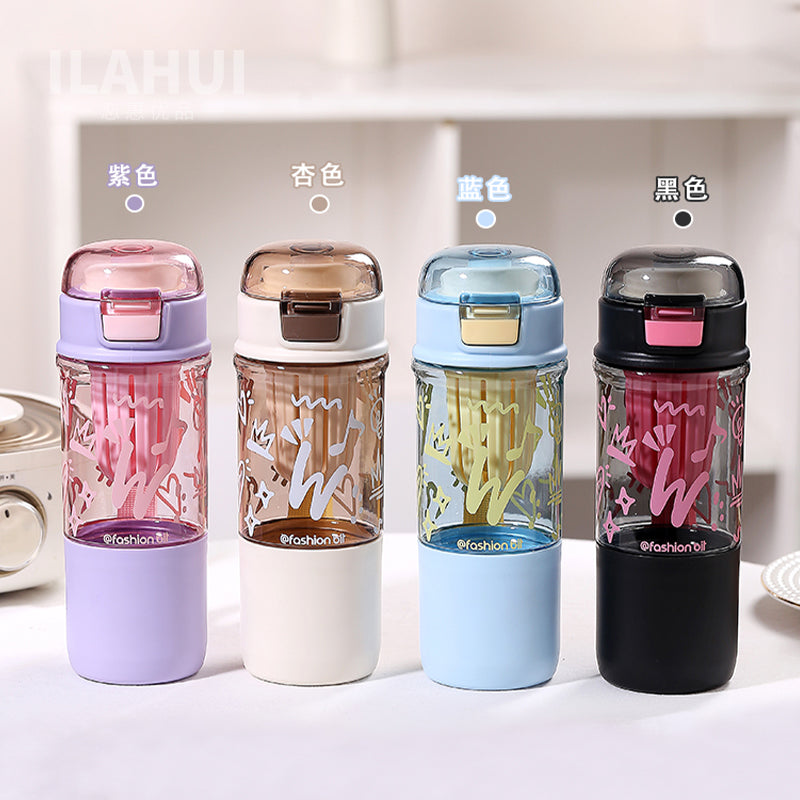 ILAHUI Colorful Water Bottle 600ML 41914500
